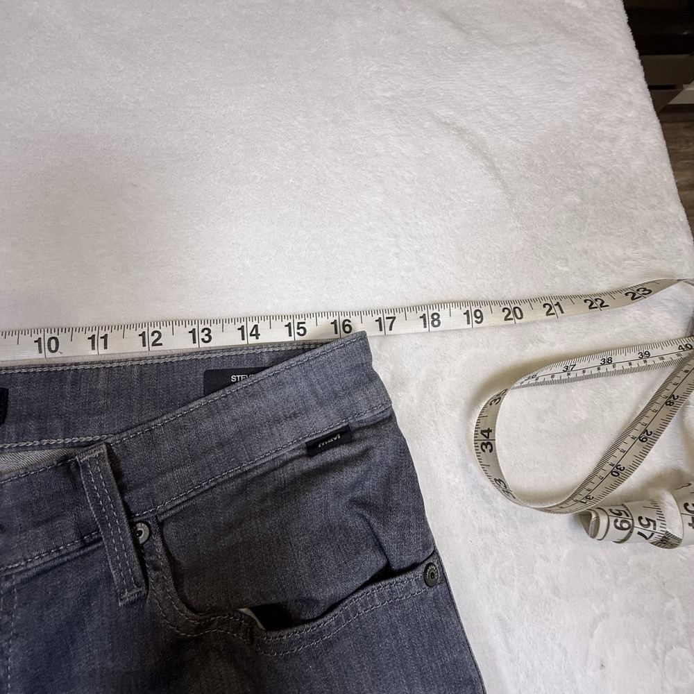Mavi Steve Athletic Fit Jeans Mens 34x30 Gray Stretch Denim Straight Leg - Picture 10 of 11